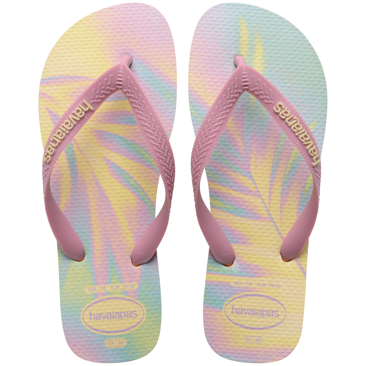 Women's Top Fashion Flip Flops - CAJA YELLOW